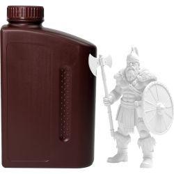 -/ Фотополимерная смола NVPRINT Standard Resin Clear для 3D печати 1 кг (бут)