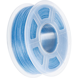 -/ Филамент NVPRINT PLA Twinkling Blue для 3D печати диаметр 1.75мм  длина 330 метров  масса 1 кг