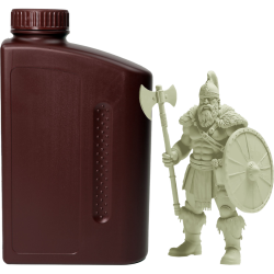 -/ Фотополимерная смола NVPRINT ABS Like Resin Clear для 3D печати 1 кг (бут)