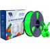 -/ Филамент NVPRINT PETG Glow Green для 3D печати диаметр 1.75мм  длина 330 метров  масса 1 кг