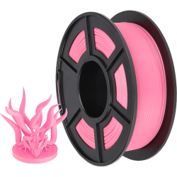 -/ Филамент NVPRINT PLA+ Pink для 3D печати диаметр 1.75мм  длина 330 метров  масса 1 кг