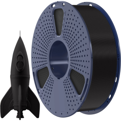 -/ Филамент NVPRINT PLA High Speed Black для 3D печати диаметр 1.75мм  длина 330 метров  масса 1 кг