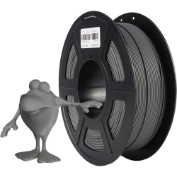 -/ Филамент NVPRINT PLA Matte Grey для 3D печати диаметр 1.75мм  длина 330 метров  масса 1 кг