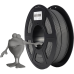 -/ Филамент NVPRINT PLA Matte Grey для 3D печати диаметр 1.75мм длина 330 метров масса 1 кг -/ Филамент NVPRINT PLA Matte Grey для 3D печати диаметр 1.75мм длина 330 метров масса 1 кг