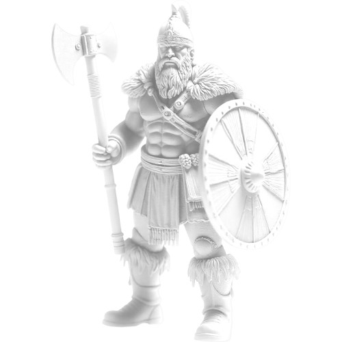 -/ Фотополимерная смола NVPRINT High Temp Resin White для 3D печати 1 кг (бут)