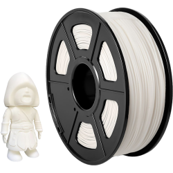 -/ Филамент NVPRINT ABS White для 3D печати диаметр 1.75мм  длина 330 метров  масса 1 кг