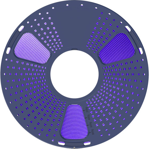 -/ Филамент NVPRINT PLA+ Trasparent Purple для 3D печати диаметр 1.75мм  длина 330 метров  масса 1 кг