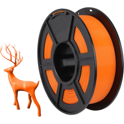 -/ Филамент NVPRINT PLA+ Orange для 3D печати диаметр 1.75мм  длина 330 метров  масса 1 кг