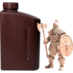 -/ Фотополимерная смола NVPRINT ABS Like Resin Beige для 3D печати 1 кг (бут)