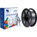 -/ Филамент NVPRINT Silk PLA+ Silver для 3D печати диаметр 1.75мм длина 330 метров масса 1 кг -/ Филамент NVPRINT Silk PLA+ Silver для 3D печати диаметр 1.75мм длина 330 метров масса 1 кг