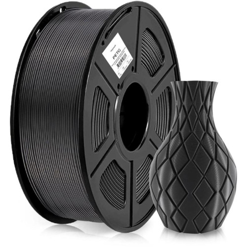 Пластик для принтера 3D Cactus CS-3D-PETG-1KG-BLACK PETG d1.75мм 1кг L316м 1цв.