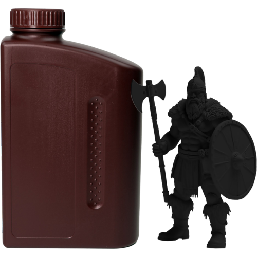 -/ Фотополимерная смола NVPRINT ABS Like Resin Black для 3D печати 1 кг (бут)