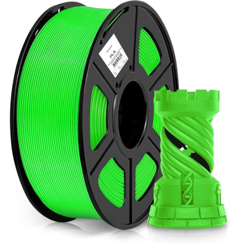 Пластик для принтера 3D Cactus CS-3D-PLA-1KG-GREEN PLA d1.75мм 1кг L326м 1цв.