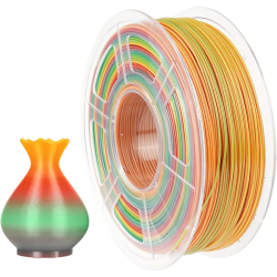 -/ Филамент NVPRINT PETG Rainbow для 3D печати диаметр 1.75мм  длина 330 метров  масса 1 кг