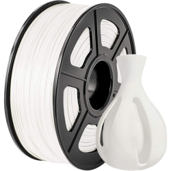 -/ Филамент NVPRINT ASA White для 3D печати диаметр 1.75мм  длина 330 метров  масса 1 кг