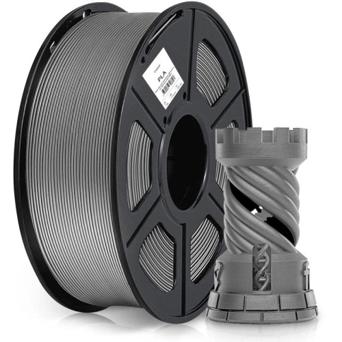 Пластик для принтера 3D Cactus CS-3D-PLA-1KG-GREY PLA d1.75мм 1кг L326м 1цв.