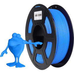 -/ Филамент NVPRINT PLA Matte Blue для 3D печати диаметр 1.75мм  длина 330 метров  масса 1 кг