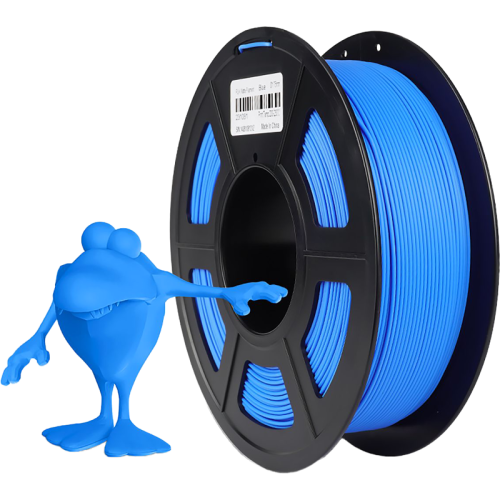 -/ Филамент NVPRINT PLA Matte Blue для 3D печати диаметр 1.75мм  длина 330 метров  масса 1 кг