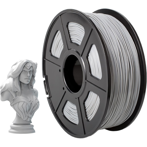 -/ Филамент NVPRINT ABS Grey для 3D печати диаметр 1.75мм  длина 330 метров  масса 1 кг