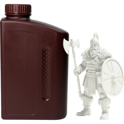 -/ Фотополимерная смола NVPRINT Plant Based Resin Clear для 3D печати 1 кг (бут)