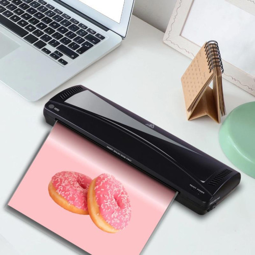 Ламинатор Cactus CS-LAB-M5 черный A3 (80-125мкм) 25см/мин (2вал.) хол.лам. лам.фото