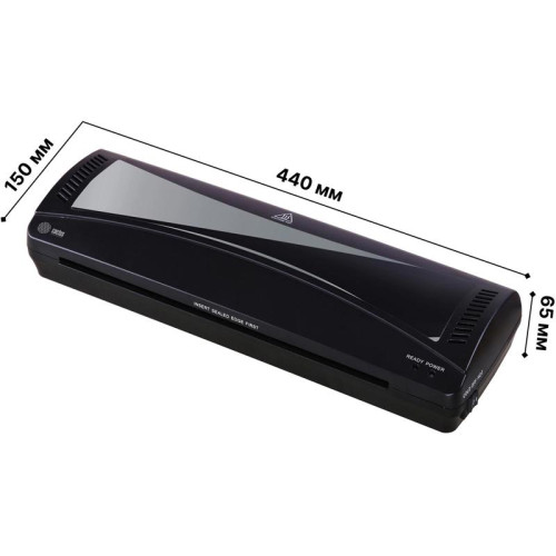 Ламинатор Cactus CS-LAB-M5 черный A3 (80-125мкм) 25см/мин (2вал.) хол.лам. лам.фото