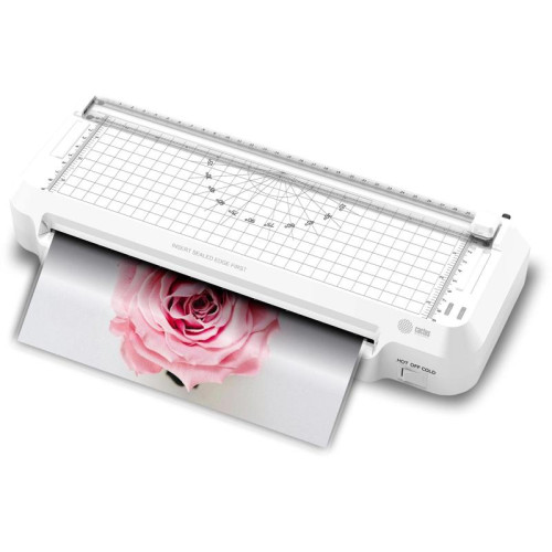 Ламинатор Cactus CS-LAB-F2 белый A4 (70-125мкм) 25см/мин (2вал.) хол.лам. лам.фото