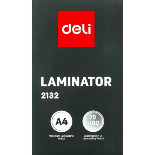 Ламинатор Deli E2132 A4 (70-100мкм) 22см/мин реверс