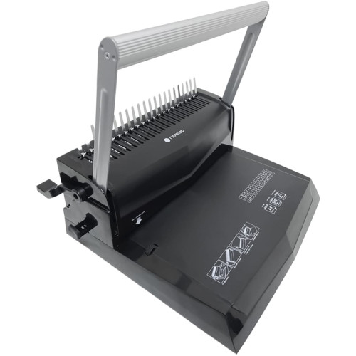 Переплетчик ГЕЛЕОС БП-22 на пластиковую пружину, А4, ручная перфорация 22 листа, переплет макс до 500 л., глубина перфорации 2-5 мм