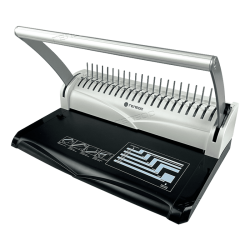 Переплетчик ГЕЛЕОС БП-13+ на пластиковую пружину, А4, ручная перфорация 13 листов, переплет макс до 500 л. глубина перфорации 2 мм