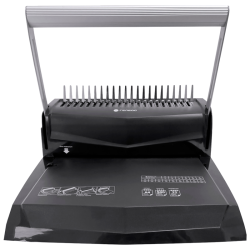 Переплетчик ГЕЛЕОС БП-22 на пластиковую пружину, А4, ручная перфорация 22 листа, переплет макс до 500 л., глубина перфорации 2-5 мм