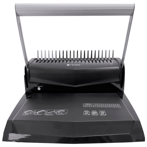 Переплетчик ГЕЛЕОС БП-22 на пластиковую пружину, А4, ручная перфорация 22 листа, переплет макс до 500 л., глубина перфорации 2-5 мм