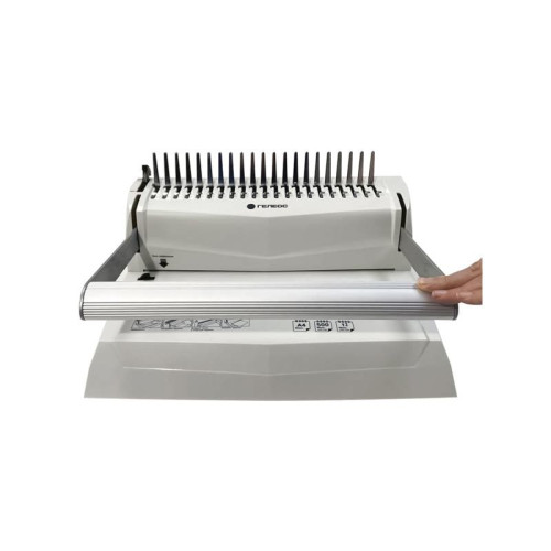 Переплетчик ГЕЛЕОС БП-16 на пластиковую пружину, А4, ручная перфорация 16 листов, переплет макс до 500 л. глубина перфорации 2-3-4-5 мм