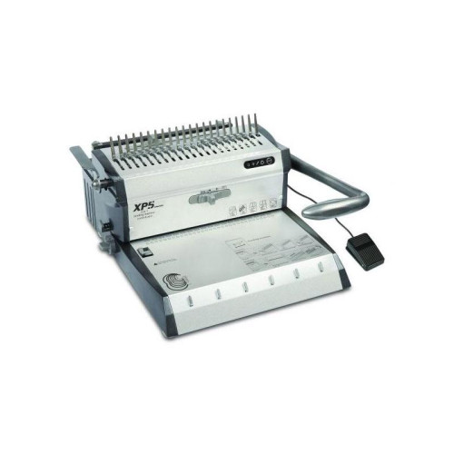 Переплетчик Gladwork XP5 A4/перф.30л.сшив/макс.500л./пластик.+метал.пруж.-51мм)/электр.