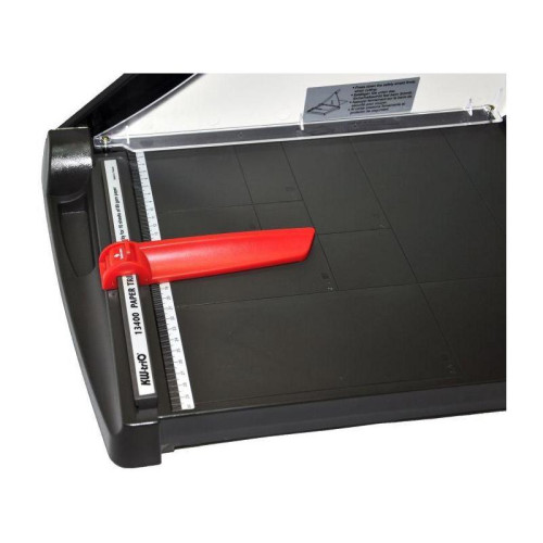 Резак сабельный Kw-Trio 13400 A4/10 лист./343мм/ручн.прижим/защитный экран