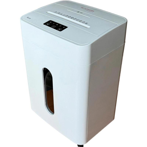 Шредер Gladwork Aura CD20 серый (секр.P-4) фрагменты 20лист. 25лтр. скрепки скобы пл.карты CD