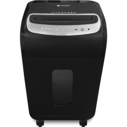 Уничтожитель документов ГЕЛЕОС УМ35-5, DIN P-5 (5 ур-нь секр.), фрагмент 1,9х14мм, 24-27 лист (70г/м2), CD/пл.карты/скрепки/скобы, 35 литров