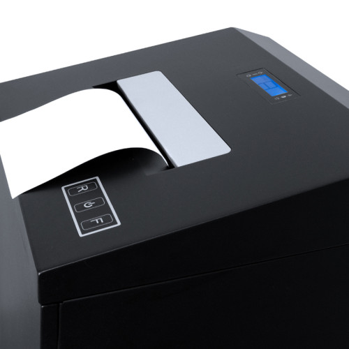 Уничтожитель документов ГЕЛЕОС УА118-7, DIN P-7 (7 ур-нь секр.), фрагмент 0,8х2 мм, 11-12 лист (70г/м2), 118 литра