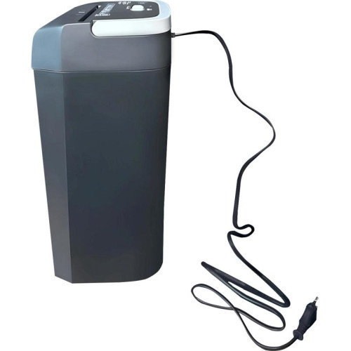 Шредер Cactus CS-SH-C2 черный (секр.P-4) фрагменты 8лист. 13лтр. скрепки скобы пл.карты