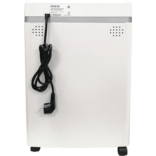 Шредер Office Kit S200TSCD 0,8x2 (секр.P-7) фрагменты 6 лист. 25 л, скобы/пл.карты/CD