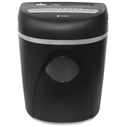 Уничтожитель документов ГЕЛЕОС УП23-4, DIN P-4 (4 ур-нь секр.), фрагмент 4,2х38мм, 14-16 лист (70г/м2), CD/пл.карты/скрепки/скобы, 23 литра