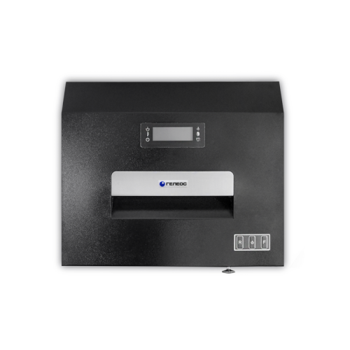 Уничтожитель документов ГЕЛЕОС УО55-7, DIN P-7 (7 ур-нь секр.), фрагмент 0,8х2мм, 8-9 лист (70г/м2), 55 литров