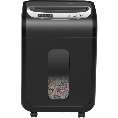 Шредер Cactus CS-SH-G6 черный/серебристый (секр.P-5) фрагменты 16лист. 30лтр. скрепки скобы пл.карты CD