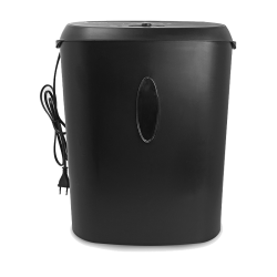 Уничтожитель документов ГЕЛЕОС УМ24-4,  DIN P-4 (4 ур-нь секр.), фрагмент 3,9х38мм, 17 лист (70г/м2), CD/пл.карты/скрепки/скобы, 24 литра