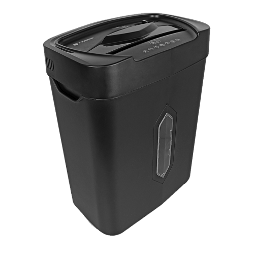 Уничтожитель документов ГЕЛЕОС УМ22-4,  DIN P-4 (4 ур-нь секр.), фрагмент 4х35мм, 14 лист (70г/м2), CD/пл.карты/скрепки/скобы, 22 литра