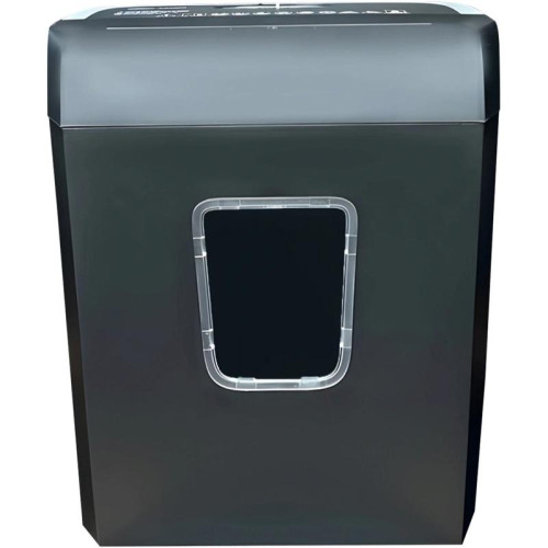 Шредер Cactus CS-SH-C2 черный (секр.P-4) фрагменты 8лист. 13лтр. скрепки скобы пл.карты