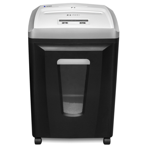 Уничтожитель документов ГЕЛЕОС УП21-7+, DIN P-7 (7 ур-нь секр.), фрагмент 0,8х1мм, 6-7 лист (70г/м2), CD/пл.карты, 23 литра