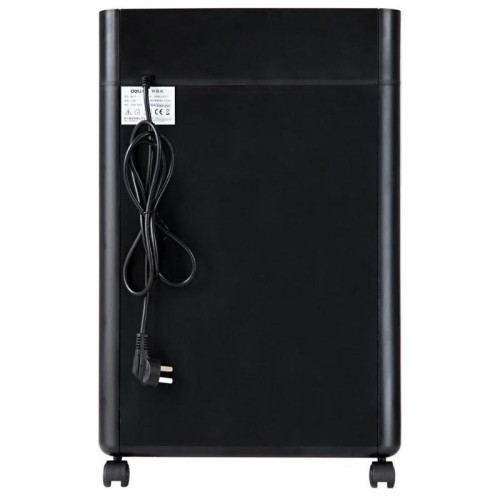 Шредер Deli E9917-EU черный/белый с автоподачей (секр.P-4) фрагменты 16лист. 31лтр. скрепки скобы пл.карты CD