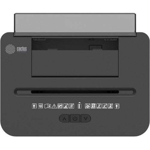 Шредер Cactus CS-SH-D8 с автоподачей (секр.P-4) фрагменты 150лист. 24лтр. скобы пл.карты