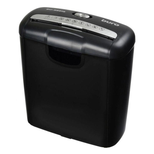 Шредер Buro Home BU-S601S (секр.Р-1) ленты 6 лист. 10 л, пл.карты